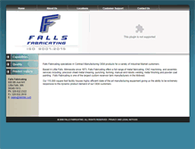 Tablet Screenshot of fallsfab.com